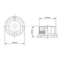 Ручка Audiocore AKN010E для потенциометров/селекторов