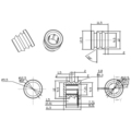 Крепёж для акустического гриля Audiocore DH0112