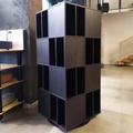 Стеллаж для виниловых пластинок на поворотной опоре Audiocore LP512 Black