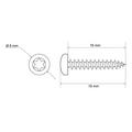 Саморез Audiocore SCREW002BL